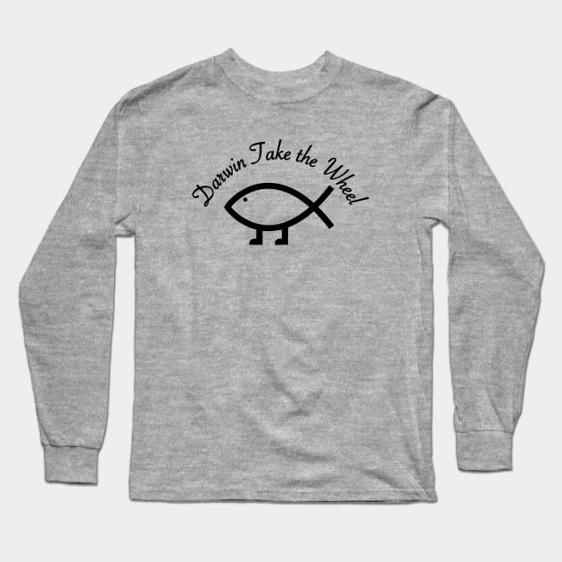 Darwin Take the Wheel Long Sleeve T-Shirt by BlimpCo